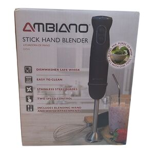 Ambiano Stick Hand Blender - Black